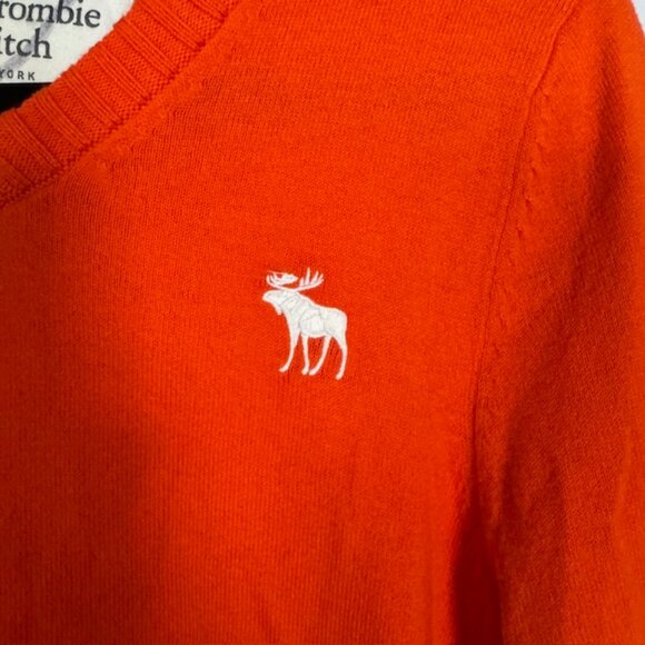 Abercrombie & Finch Men's Muscle Fit V-Neck Sweater Size Large - Picture 5 of 6